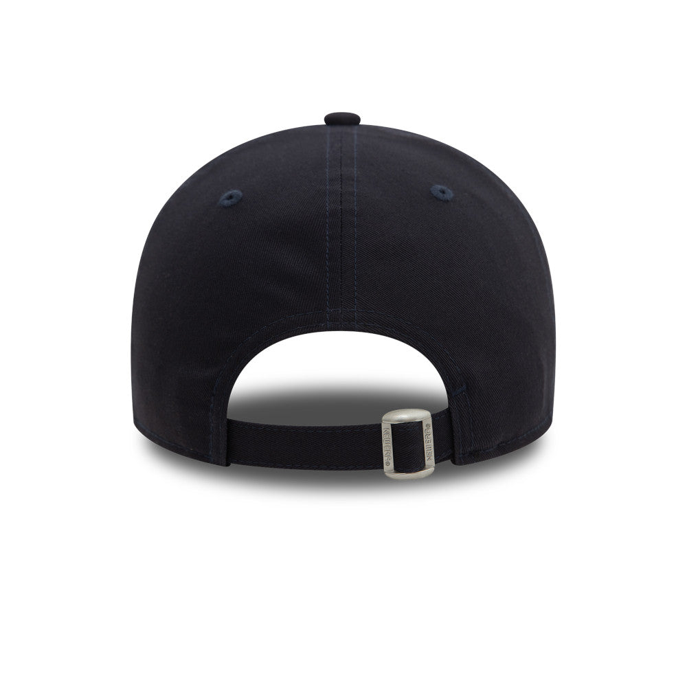 New York Yankees Hat - MLB Side Patch Black 9Forty Strapback Cap - New Era